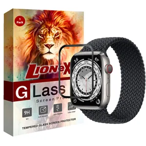 محافظ صفحه نمایش لایونکس مدل PMMA-L مناسب برای ساعت هوشمند اپل Watch Edition Series 7 41mm