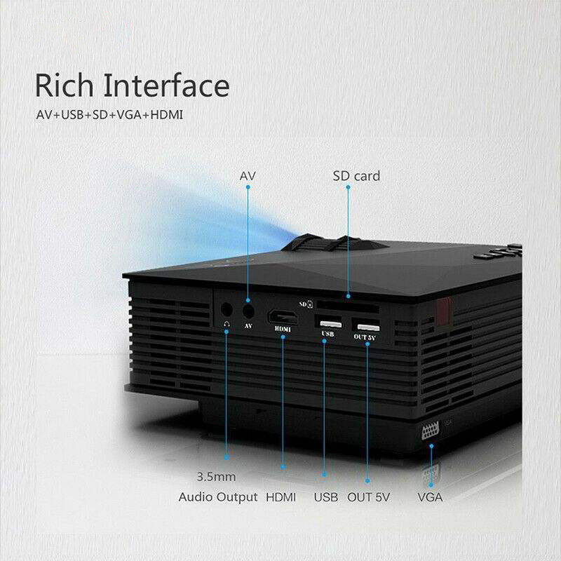 مینی ویدئو پروژکتور یونیک مدل UC68S