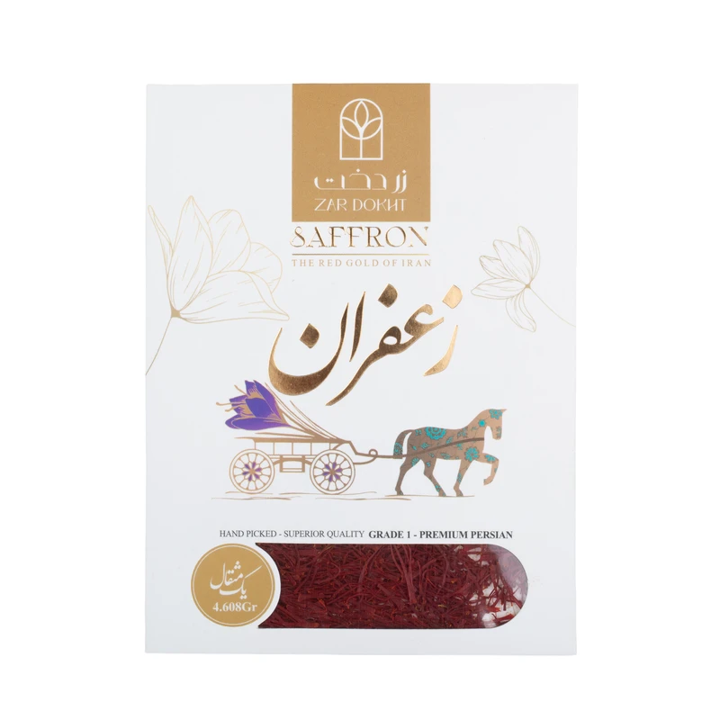 زعفران نگینی زردخت - 1 مثقال