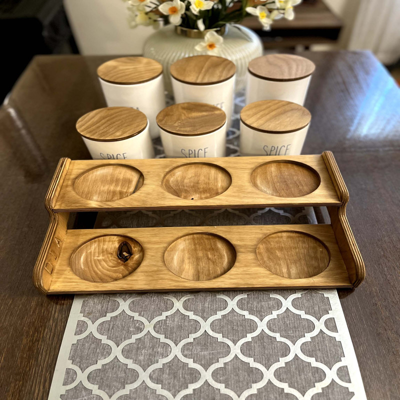 ست جای ادویه مدل دلوین مجموعه 7 عددی