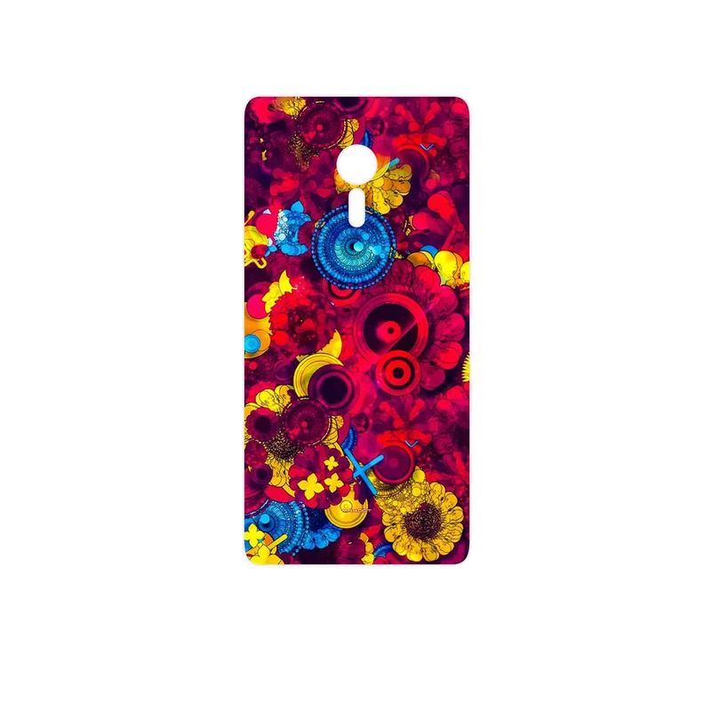 برچسب پوششی ماهوت مدل Vector Flower Garden Digital Art مناسب برای گوشی موبایل لنوو ZUK Z2 Pro