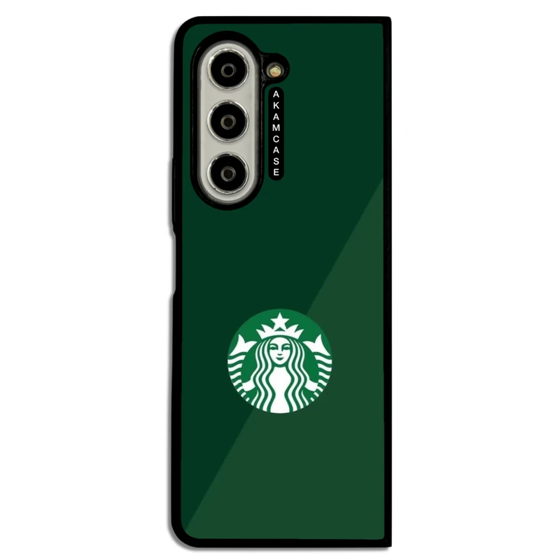 کاور آکام مدل AMC-WSGZFOLD5-STARBUCKS-21 مناسب برای گوشی موبایل سامسونگ Galaxy Z Fold 5