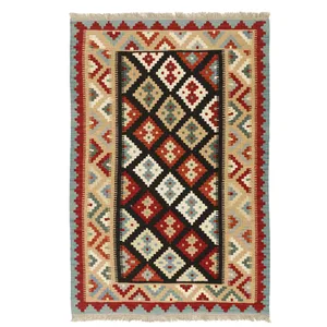 گلیم دستبافت دو و نیم متری مدل قشقایی کد 597794
