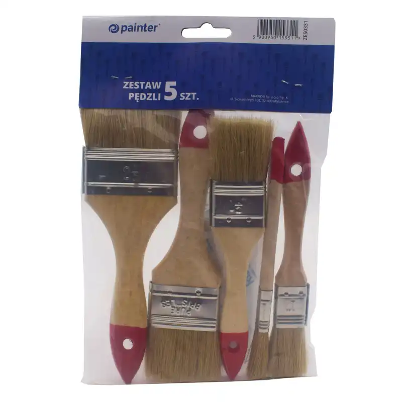 قلم مو نقاشی پینتر مدل ZES0331 مجموعه 5 عددی