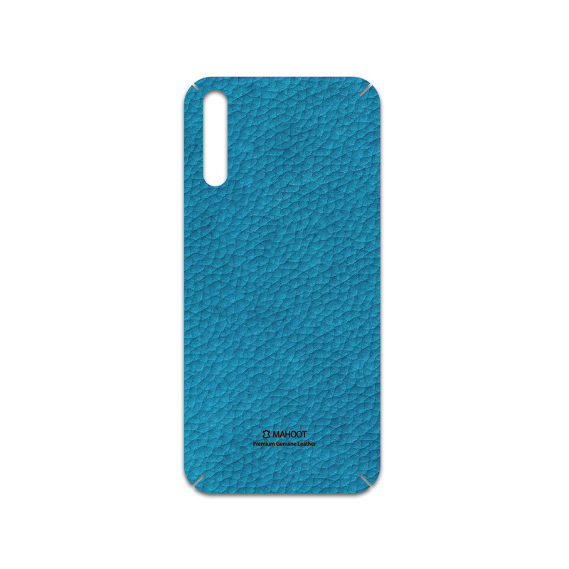 برچسب پوششی ماهوت مدل Blue-Leather مناسب برای گوشی موبایل هوآوی Y8p