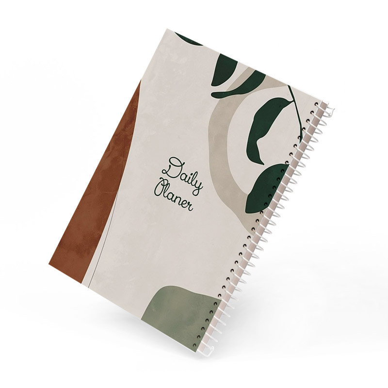 دفتر برنامه ریزی100 برگ آی چاپ طرح مینیمال مدل روزانه کد 854