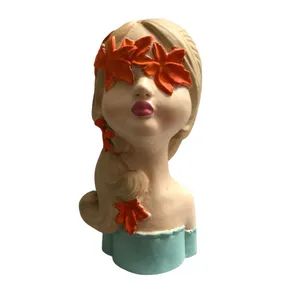 مجسمه دنیا دکوری سرمد مدل دختر پاییزی 