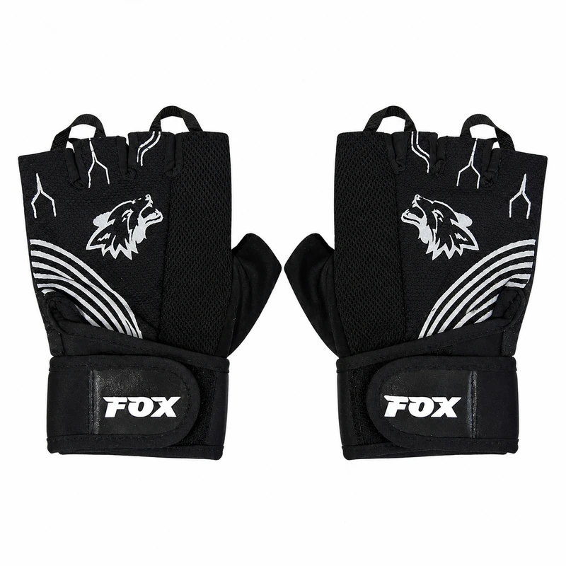 دستکش مردانه بدون انگشت نخی با چسب مدل Flex_sport