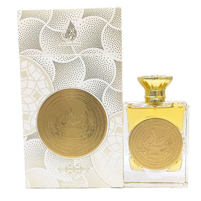 ادوپرفیوم ارض الزعفران للتجاره مدل مثقال با رایحه گرم حجم 100 میلی‌لیتر