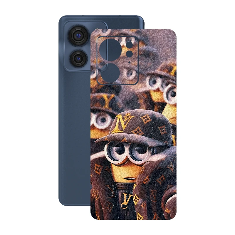 برچسب پوششی ریمکس مدل Leth طرح مینیون مناسب برای گوشی موبایل موتورولا Edge 40