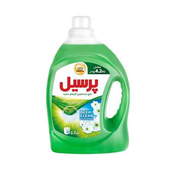 مایع لباسشویی پرسیل Deep Clean با رایحه گل های سفید وزن2.7 کیلوگرم