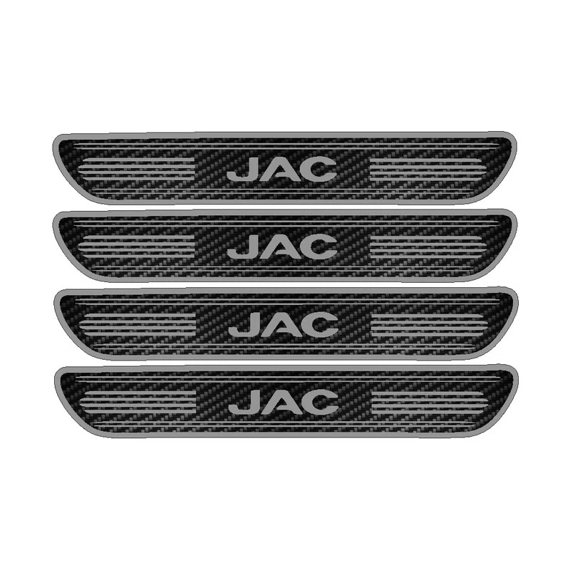 برچسب پارکابی خودرو رادیانس مدل کربن کد J22 مناسب برای Jac بسته 4 عددی