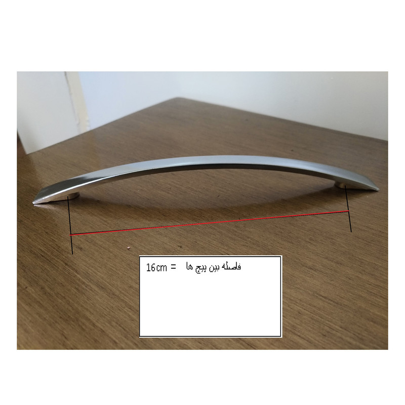 دستگیره کابینت مدل R160 دستگیره کابینت مدل R160