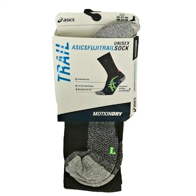 جوراب ورزشی ساق بلند مردانه اسیکس مدل trail