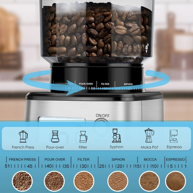 آسیاب قهوه تلیونیکس مدل TCG4151