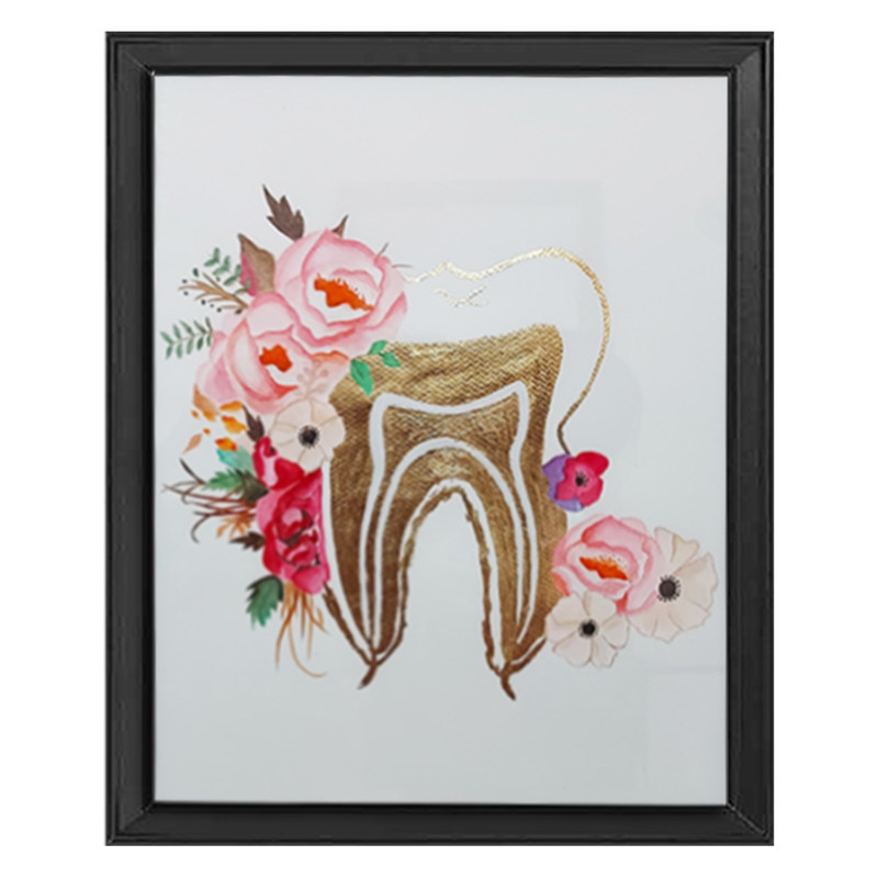 تابلو نقاشی طرح دندانپزشکی کد 90