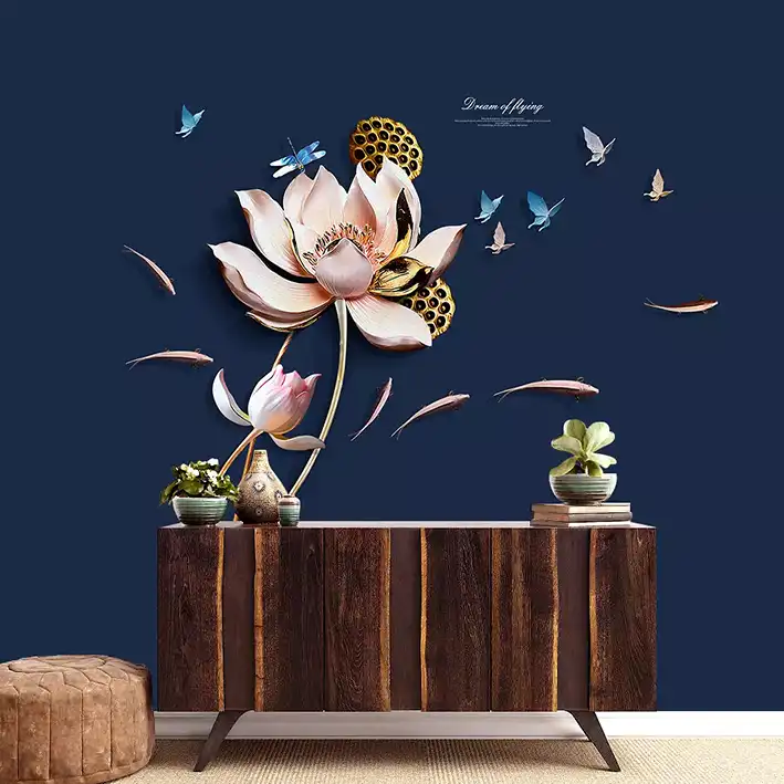 پوستر دیواری سه بعدی مدل DVRF1299