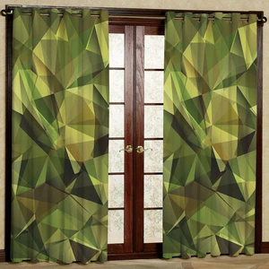 پرده مدل طرح دار سه بعدی هازان پانچی کد 2608 سایز 140x200 سانتی متر