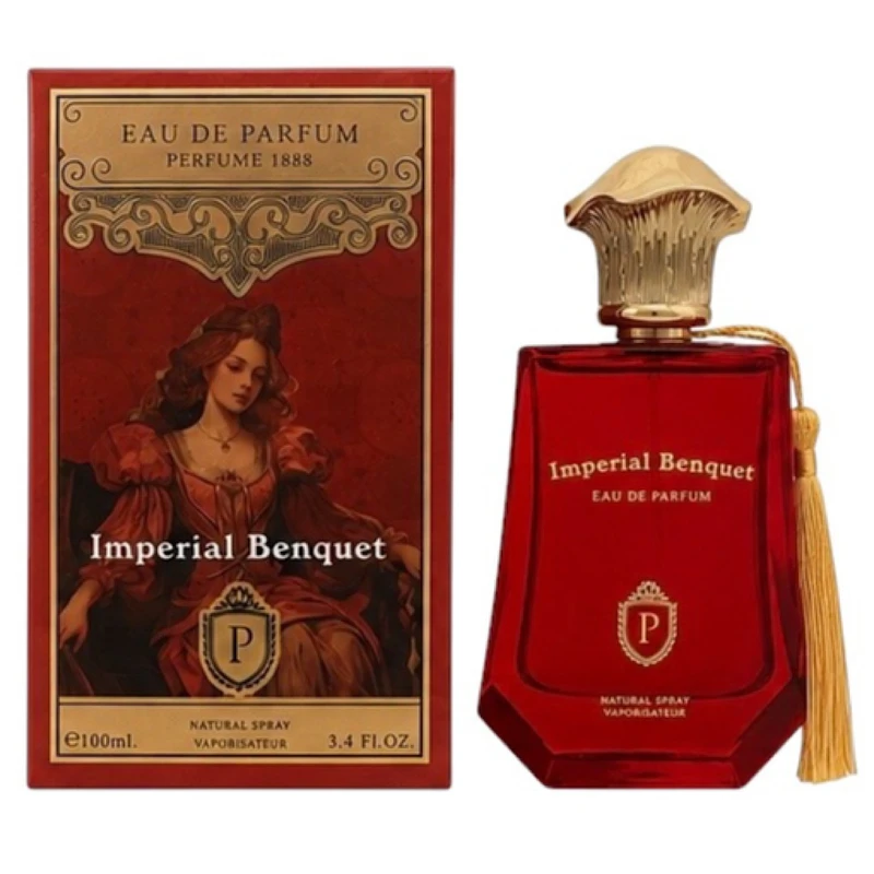 ادکلن ادوپرفیوم زنانه پارلیمنت مدل imperial benquet رایحه گرم حجم ۱۰۰ میلی لیتر