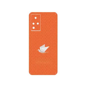 MAHOOT Minimalist origami bird Cover Sticker for Infinix Zero X