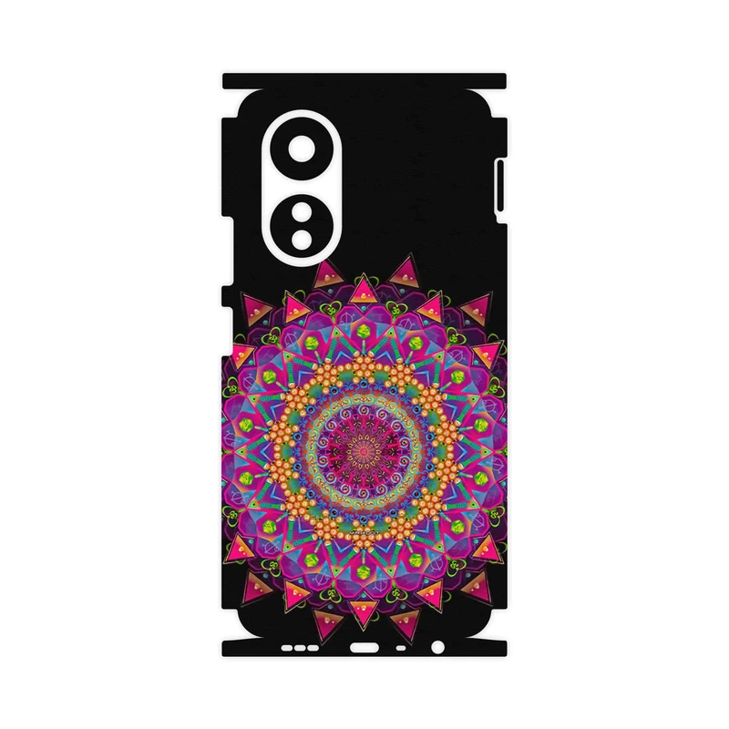 برچسب پوششی ماهوت مدل Mandala Design 5-FullSkin مناسب برای گوشی موبایل اپو A58 4G