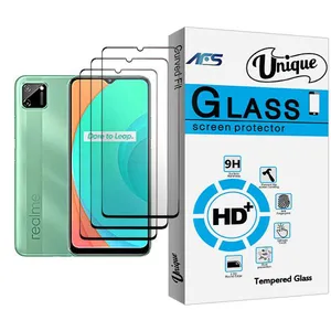 AFS Unique Glass MIX003 Screen Protector For Realme C11 Pack Of 3