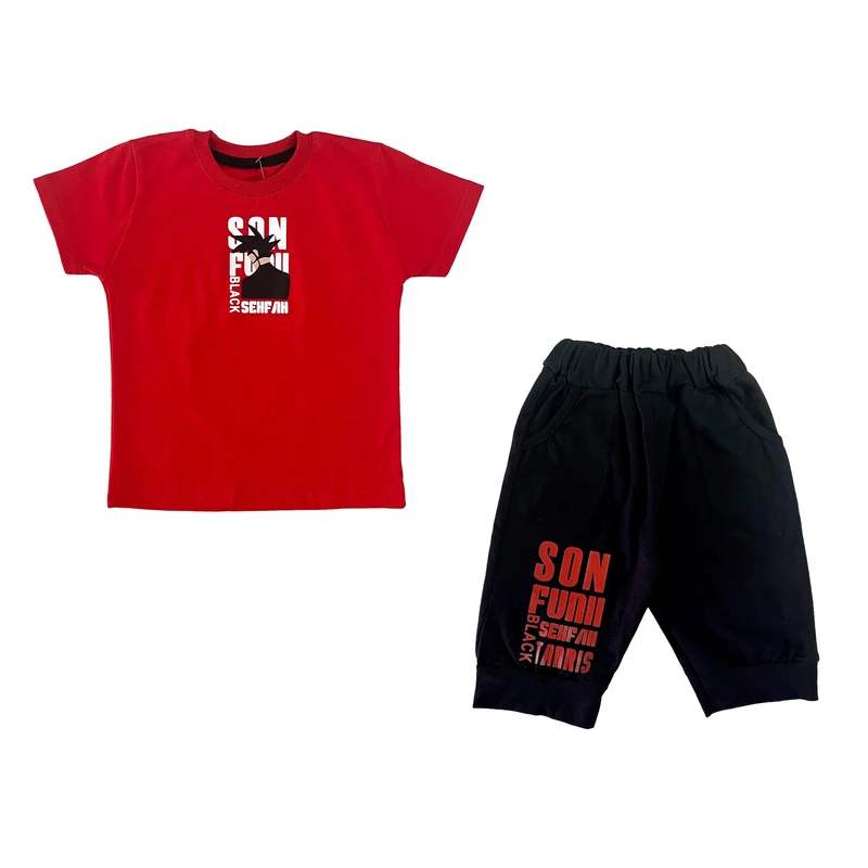 ست تی شرت و شلوارک پسرانه مدل sport 7