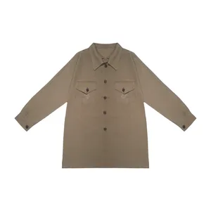 مانتو زنانه مدل دو جیب کتان