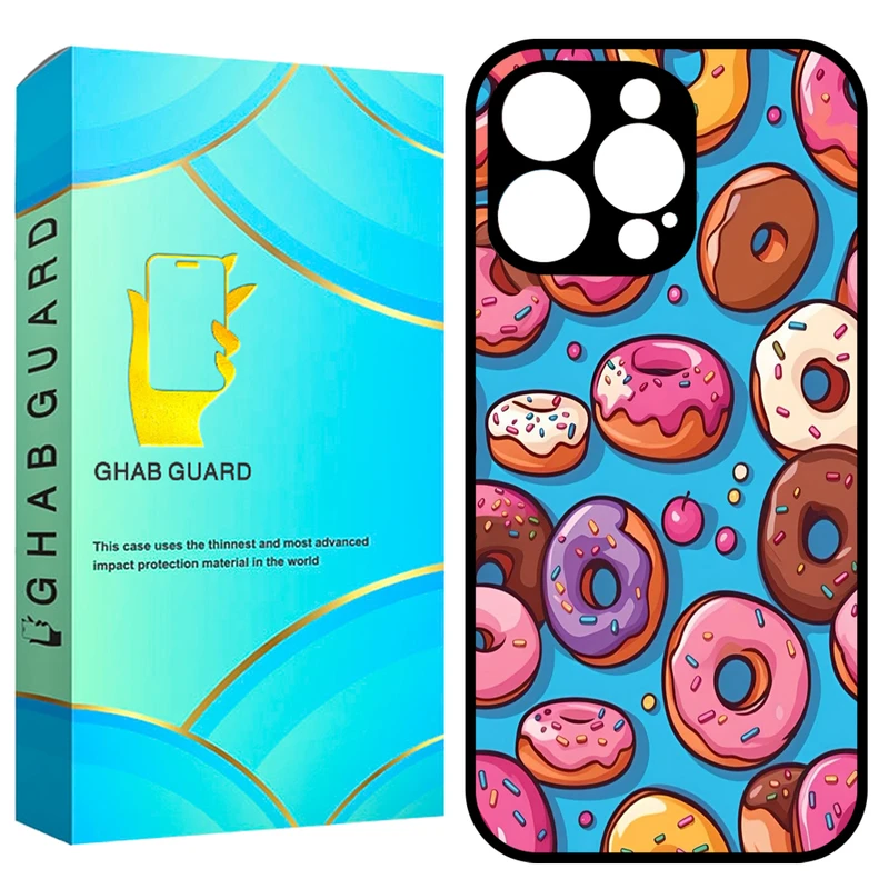 کاور قاب گارد طرح دونات مدل GCHP16P مناسب برای گوشی موبایل اپل iPhone 16 Pro