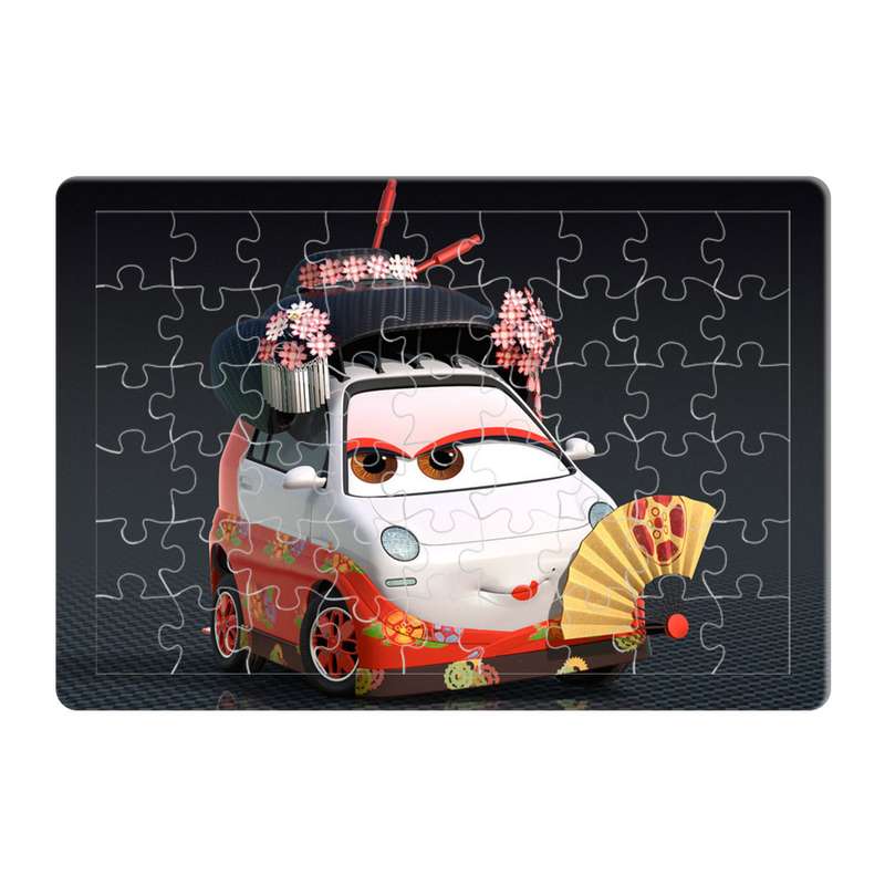 پازل 54 تکه طرح ماشین ها مدل P492