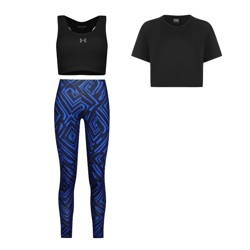 ست سه تکه لباس ورزشی زنانه مدل 1801-4104-56