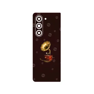 MAHOOT Gramophone Nostalgia Cover Sticker for Samsung Galaxy Z Fold 5