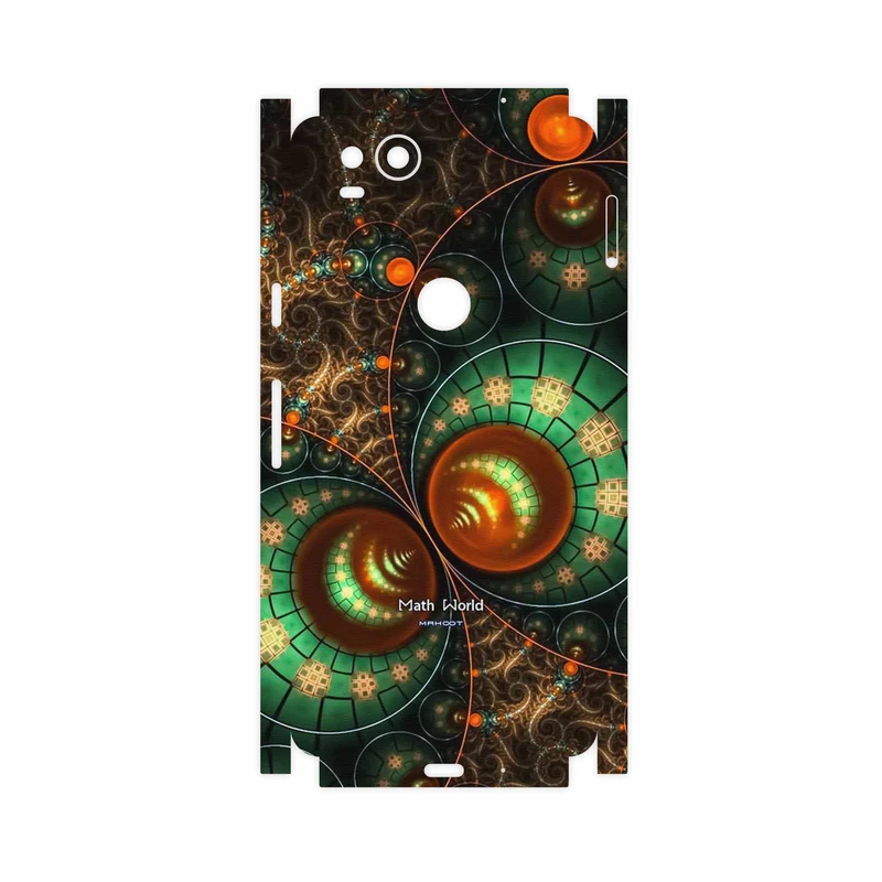 برچسب پوششی ماهوت مدل Mathematical Geometric Shape 3-FullSkin مناسب برای گوشی موبایل گوگل Pixel 2