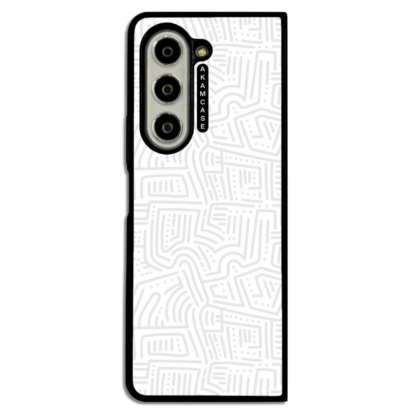 کاور آکام مدل AMC-WSGZFOLD5-DOODLE1 مناسب برای گوشی موبایل سامسونگ Galaxy Z Fold 5