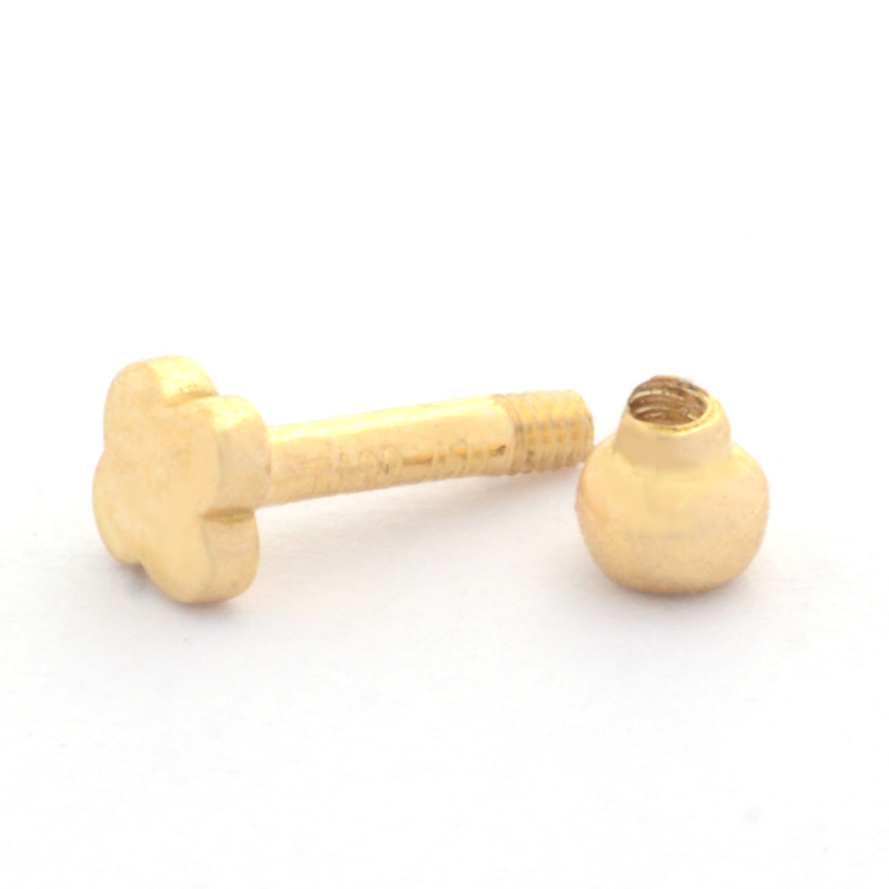 پیرسینگ طلا 18 عیار زنانه طلای مستجابی کد 6 پیرسینگ طلا 18 عیار زنانه طلای مستجابی کد 6