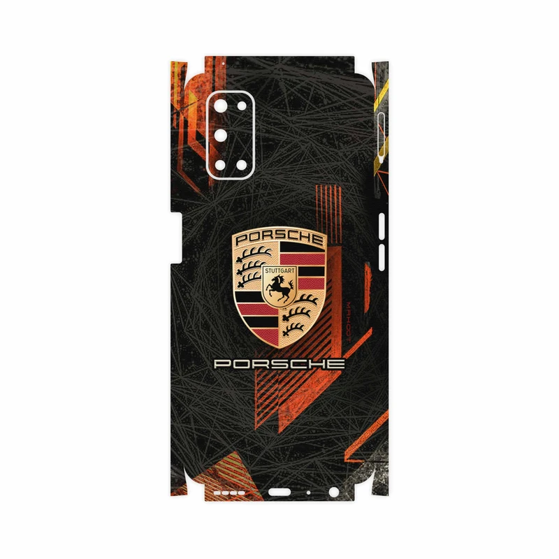 برچسب پوششی ماهوت مدل Porsche-Logo-FullSkin مناسب برای گوشی موبایل ریلمی 7 5G