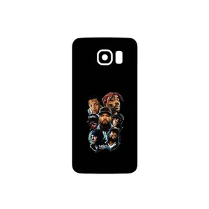MAHOOT Great Rappers Digital Art Cover Sticker for Samsung Galaxy S6