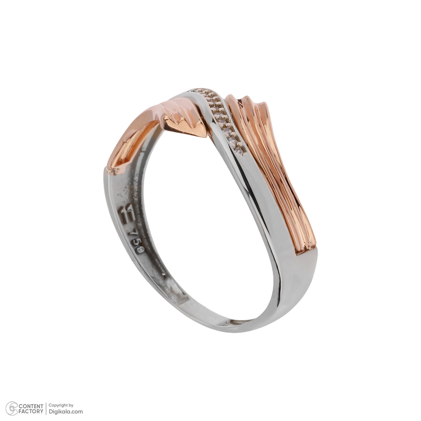 ست حلقه طلا 18 عیار زنانه و مردانه مایا ماهک مدل MR1370 -  - 8