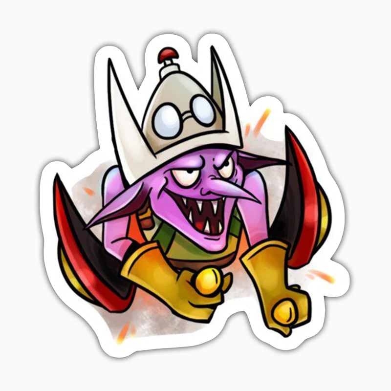 استیکر لپ تاپ و موبایل بووم طرح بازی Dota2 مدل Timbersaw کد LA18