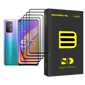 Somastel SD Glass MIX004 Screen Protector For Oppo A93 5G Pack Of 4