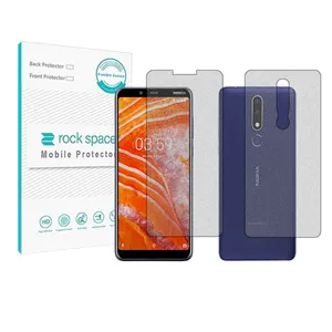 Rockspace HyMTT Matte screen protector suitable for Nokia 3.1Plus mobile phone with back protector