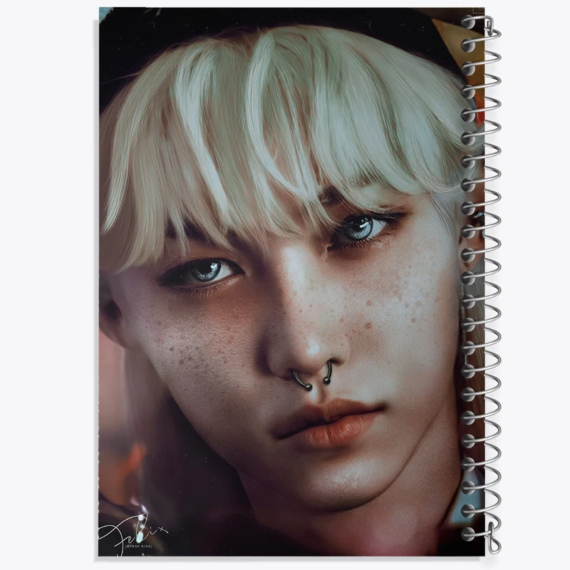 دفتر نت موسیقی 50 برگ خندالو مدل فلیکس استری کیدز کد F1893