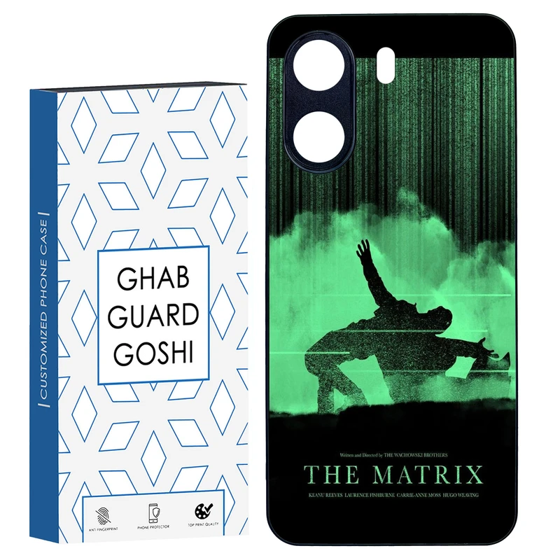 کاور قاب گارد گوشی طرح ماتریکس کد TPU-218 مناسب برای گوشی موبایل شیائومی REDMI 13C / POCO C65