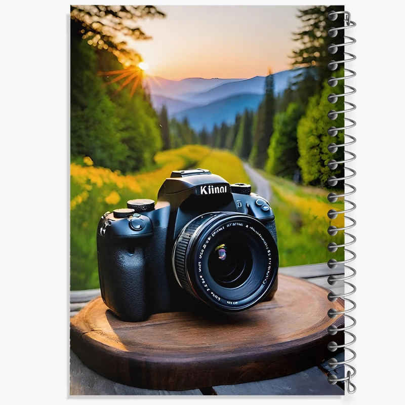 دفتر لیست خرید 50 برگ خندالو طرح دوربین عکاسی کد F7512