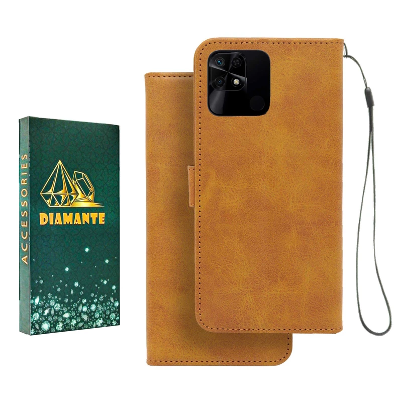 کیف کلاسوری دیامانته مدل Mortand Gn مناسب برای گوشی موبایل شیائومی Redmi 10C
