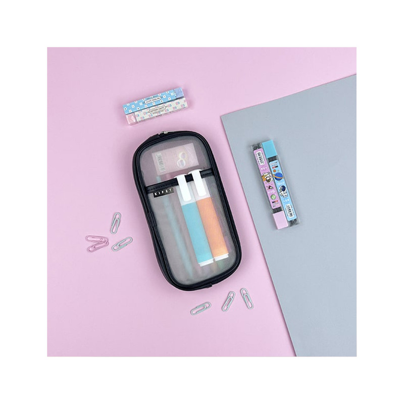 جامدادی کیفت مدل شفاف توری