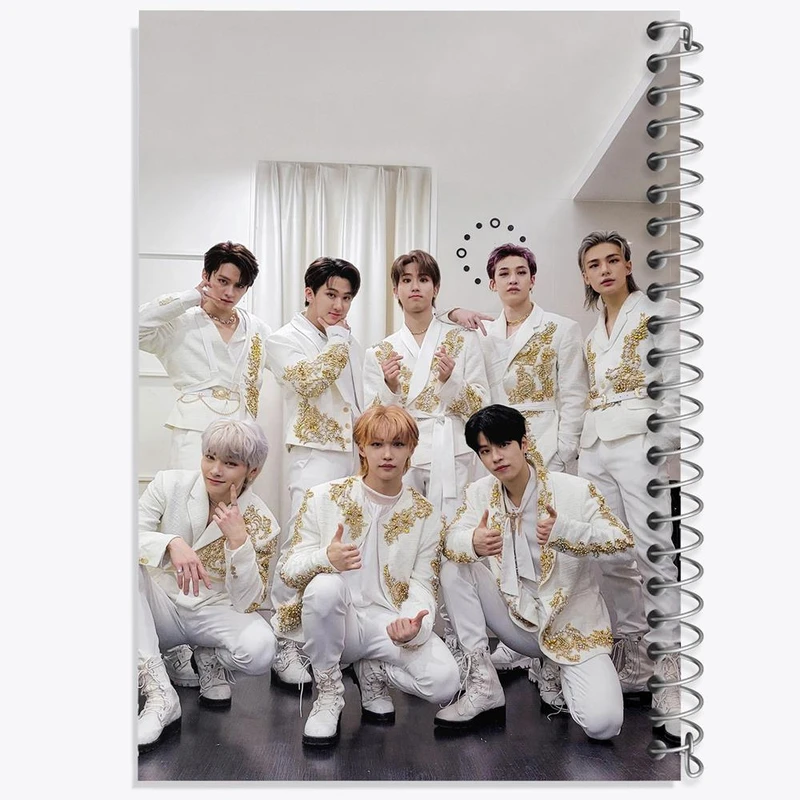 دفتر شطرنجی 50 برگ خندالو طرح گروه استری کیدز Stary Kids کد 16888