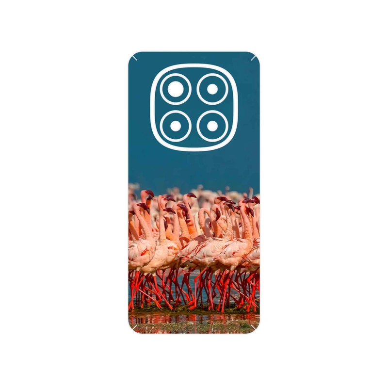 برچسب پوششی ماهوت مدل Flamingo مناسب برای گوشی موبایل شیائومی Redmi Note 14 Pro 5G