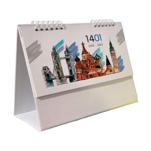 تقویم رومیزی سال 1401 مدل ساعت لندن کد 10