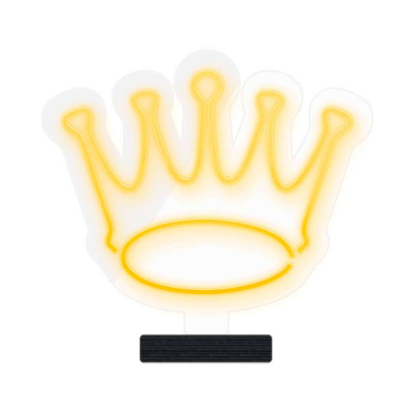 چراغ رومیزی ریموت دار مدل THRONE-GL_YL-GLASS